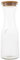 ULTECHNOVO Bouteille Verre Transparente pour Jus Lait et Yaourt Bouteille Réutilisable Étanche sans Odeur pour Conservation des Boissons