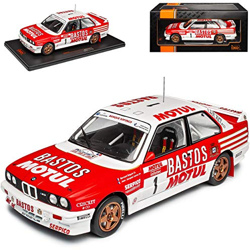 B*M*W 3er E30 M3 Coupe Rally Tour De Corse 1988 Beguin 1982-1994 1/18 IXO Modell Auto mit individiuellem Wunschkennzeichen