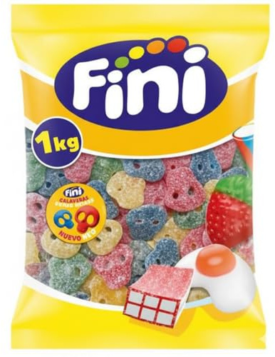 iChuches – Gominolas Super Ácidas | Bolsa 1 Kg | Chuches Sin Gluten | Golosinas con Sabor Intenso | Ideales para Fiestas | Herramientas - Calaveras (Multisabor)