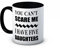 You Can't Scare Me I Have Five Daughters - 5 - Hochwertige Keramik Kaffeetasse Becher