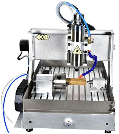 TEN-HIGH 6090 1500W CNC Router Engraving Drilling Milling Machine,USB Port with 4th axis and Sink Device.