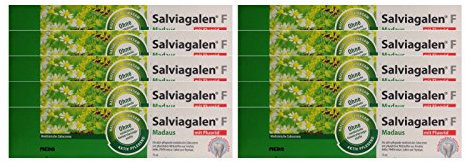 10x Salviagalen F Madaus Zahncreme 75ml PZN 11548356 Zahnpasta