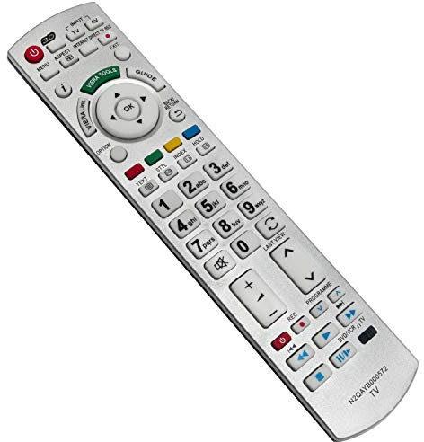 N2QAYB000572 Replace Remote Control - VINABTY Remote Control for Panasonic TV TX-P46GTF32J TX-L37ETS51 TX-P50ST33J TX-P42ST31B TX-L47ETS51 TX-LR37DT30 TX-P50ST32Y TX-P42ST32Y TX-PR42UT30 TX-L37DT30E