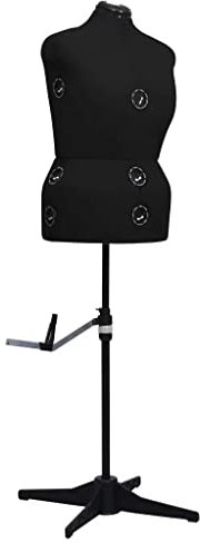 Schneiderpuppe Verstellbar Weiblich Schwarz L Größe 44-50