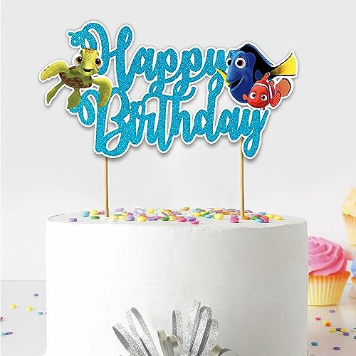 Seyal® Findng Nmo Happy Birthday Tortenaufsatz