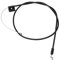 ECSiNG Lawn Mower Engine Control Cable 181000661/0 Compatible with Mountfield 45HP 45PD HP470 SP470 Mowers Engine Brake Cable Length 1295mm Cable Sleeve 1092mm