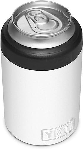YETI Rambler Colster, Stainless Steel Can Insulator, White, 12 oz (330 ml)