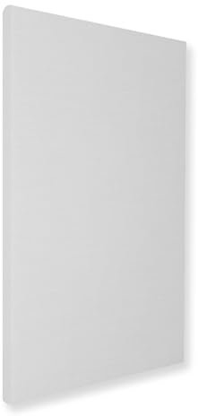 SILENT4® Paneles acústicos para pared de 114 x 72 x 5 cm, paneles acústicos de vellón acústico, montaje de velcro y tornillo, medible mejora la acústica de la habitación mediante paneles acústicos con