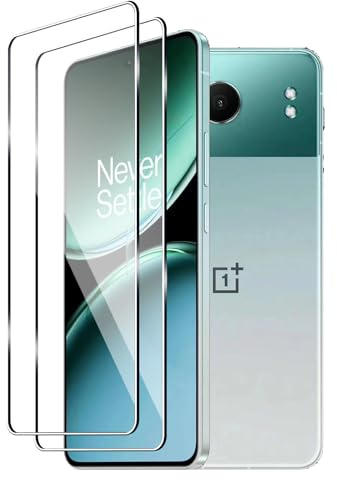 Afikyutu Panzer Schutz Glas für Oneplus Nord 4, 2 Stück Schutzfolie, 9H Härte Displayschutz, HD Panzerfolie Anti-Kratz, Anti-Blasenfrei, Einfach Installieren