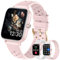 Betatree Reloj Inteligente Mujer, 1,83 Smartwatch con Llamadas Bluetooth, Pulsómetro, Monitor de Sueño, Podómetro, 120+ Modos Deportivos Smart Watch, Android iOS Pulsera Actividad Impermeable IP67