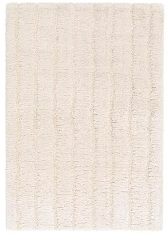 Vivaraise Alfombra reciclada Maël Nieve 120x170 cm