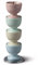 Zeal G277RLATX Egg Cups, Melamine, Classic Mix