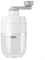 Manual Ice Crusher Slush Machine for Smoothies and Icy Drinks Stainless Steel Blade, Portable Design for Home and Office Use (white)