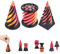 4 Stück 3D Gedrucktes Spiral Cone Fidget Toy Unmögliche Spiralkegel Pyramide 3D Printed Spiral Ball Fidget Toy Spirale Spielzeug Impossible Cone Spiral Cone Decompression Toy Für Erwachsene Und Kinder