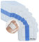 30 Stück Wasserdicht Transparent Bandage,6x7cm Duschpflaster Wasserfest Pflaster,Steril, Transparent, Starker Halt,Ideal zum Duschen, Sport,