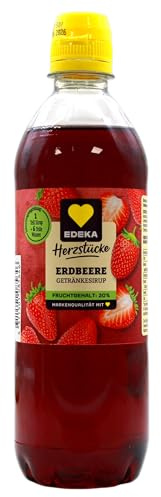 Herzstücke Erdbeere Getränkesirup, 12er Pack (12 x 0.5 l)