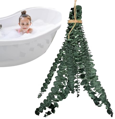Eukalyptus für die Dusche | Natürliche große Eukalyptus 10 Stück - Blumendekoration für Zuhause, Spa, Blumengeschäfte und Wohnzimmer