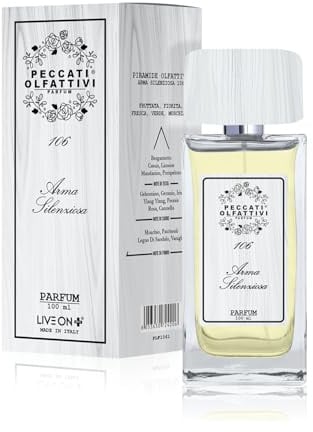Peccati Olfattivi N.106 Damenparfüm Äquivalent zu Si - Langanhaltender Dupe-Damenduft mit 30% reinem Essenzanteil, dem Original ähnlicher Duft mit hoher Beständigkeit, 100 ml Parfum