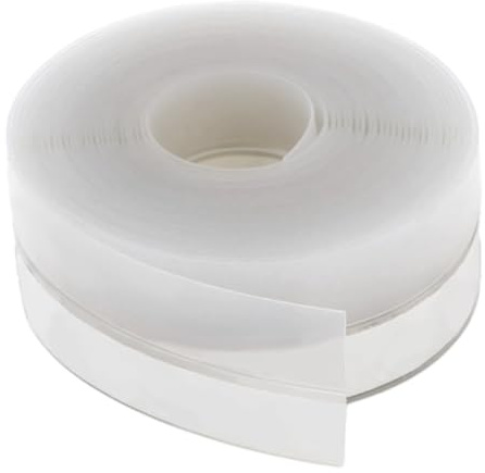 Dichtungsstreifen Silikon, 5 Meter Türdichtung Zugluftstopper, 45 mm Breite