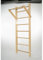 Sport-Thieme Sprossenwand | ausklappbar | 230x80 cm | Holz | Für Dehn- und Streckübungen | Rumpf- und Rückentraining | Hänge- und Schwingübungen | Inkl. Befestigungsmaterial