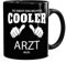 So sieht ein richtig ein richtig cooler Arzt aus Tasse Berufe MoonWorks® schwarz unisize