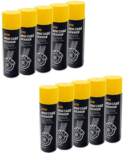 Bremsenreiniger Bremse Reiniger MANNOL 9670 Montage Teilereiniger 10 X 500 ml