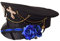 GRACEART Unisex Steampunk Hüte Gothic Militär Kapitän Hut Lolita Caps Burning Man Hat
