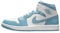 NIKE Damen-Basketball, Blau, Weiß, Größe 36, blau/weiß, 36 EU