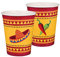 Boland 54398 - Fiesta Party Cups - Pack of 10-210ml - Eco-Friendly Party Tableware - 100% Paper - Birthday
