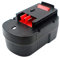 Compatible with Black Decker 14.4 Volt Battery NiMH 2.5Ah 2500mAh Perfectly Replacement Batteries 14.4V Cordless Drills Chainsaws Reciprocating Saws Circular Saws Power Tools Battery