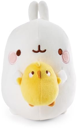 NICI Kuscheltier MOLANG mit Piu Piu 24cm, Weiß