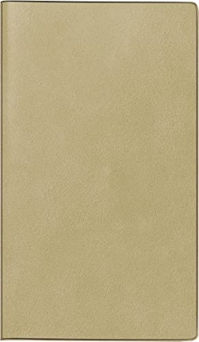 rido/idé Monatskalender Modell Miniplaner d 15 2024 2 Seiten = 1 Monat Blattgröße 8,7 x 15,3 cm hellbraun