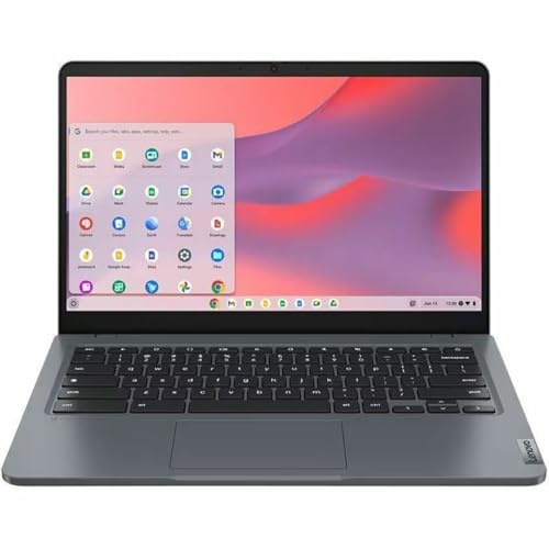 Lenovo 14e Chromebook Gen 3 82W60001US 14 Touchscreen Chromebook - Full HD - 1920 x 1080 - Intel N200 Quad-core (4 Core) - 8 GB Total RAM - 8 GB On-Board Memory - 128 GB Flash Memory - Storm Gray