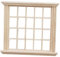 perfk Fenêtre Miniature de Maison de Poupée à échelle 1: 12, Modèle de Fenêtre En Bois à Monter Soi-même pour Décoration de Poupée