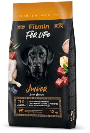 Fitmin Junior Large Breed Rind Geflügel 20-40 kg 12 kg