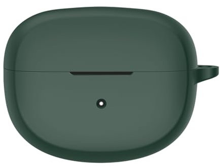 FTRONGRT Bluetooth-Kopfhörer Schutzhülle für Bose Ultra Open Earbuds, Stoßfest, Bluetooth-Kopfhörerhülle aus Silikon mit Bose Ultra Open Earbuds Bluetooth-Kopfhörer.Dunkelgrün