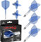 Mission Force 90 Gradient Transparent Blue NO6 - Dart Flights Inbetween
