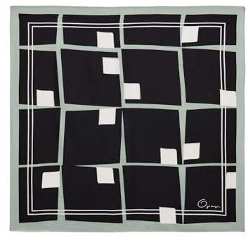 OPUS Damen Tuch | Halstuch ABLAIR mit Print black, 0