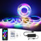 RGB+IC Ruban LED COB 10M Bande Led Strip avec contrôleur WIFI 576LEDs/M 24V Dimmable Multicolore Bande lumineuse pour Maison Chambre Cuisine
