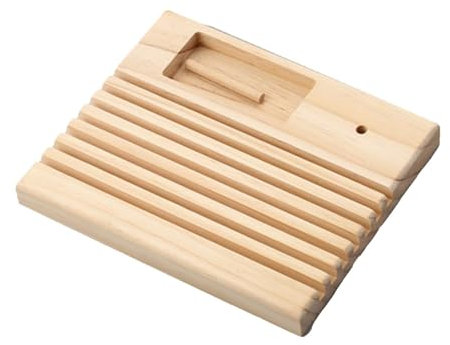 -Linealständer – Quilt-Linealständer Aus, Maßstab-Organizer | Quilt-Linealhalter, Holzspulenständer Mit 5/7 Schlitzen Und 1 Spule, Quiltgitter-Lineal Für Nähwerkzeug, Nadeln Und Rei