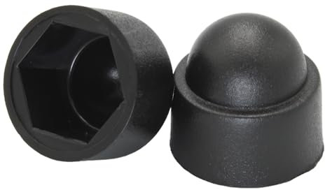 Lot de 10 capuchons de protection pour vis (M10 - Largeur de clé 17) - Noir