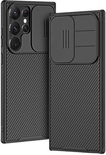 AROYI Cover Compatibile con Samsung S25 Ultra 5G, Cover S25 Ultra 5G Protezione Fotocamera Anti Graffio Hard PC Custodia per Samsung Galaxy S25 Ultra 5G (6.8) - Nero