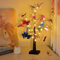 ACAREY LED Baum Lichter Für Frühlingsdeko Osterdeko mit Timer, 60CM Lichterbaum mit 24 Warmweiß LEDs, Led Baum Innen USB & Batteriebetrieben, Künstlicher Baum Ostern Für Frühling Deko (Bunt)