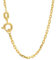 hoplo holzenplotz Goldkette Ankerkette diamantiert Halskette 1,8 mm 333-8 Karat Gold, Kettenlänge:50 cm Unisex