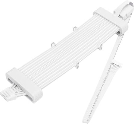 ARGB PSU Cable, 5V ARGB LED Strips for PC Motherboard Power Supply Extension, Flexible Neon Line Computer Case Decor (SK3 Controller White)