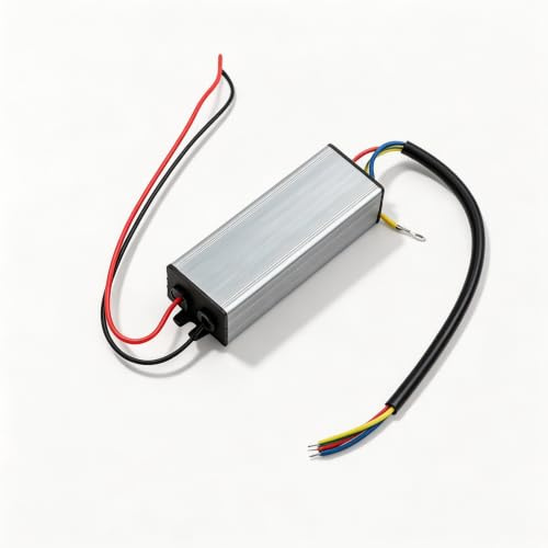 Wasserdichter LED-Treiber, Netzteil-Transformator 50W Konstantstrom 1500mA IP65 Aluminiumgehäuse, für Straßenflut-Spot-Wachstumslichter AC 85-265V DC 22-38V