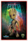 Close Up Guardians of The Galaxy Vol. 2 Poster Kid Groot (94x63,5 cm) gerahmt in: Rahmen rot
