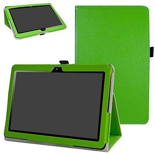 MAMA MOUTH MediaPad T3 10 Tablet Custodia, Slim Sottile di Peso Leggero con Supporto in Piedi Caso Case per 10.1 Huawei MediaPad T3 Tablet PC,Verde