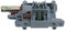 Serratura per porta lavastoviglie originale Indesit Ariston Hotpoint Scholtès C00362097 Whirlpool 482000023522 per LFT FDF LFF LDF DIF DFP LKF LBF FDL IDP DIFP DIFP