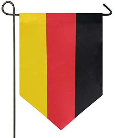 All3DPrint Deutschland-Flagge Gartenflaggen, wasserdichte Outdoor-Flagge, 30,5 x 45,7 cm:
